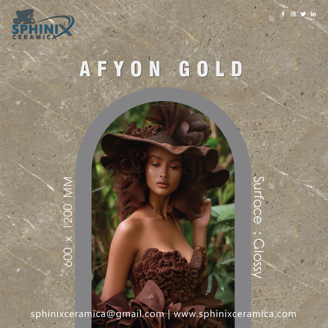 Afyon Gold 600 x 1200mm Tiles ,  Sphinix Ceramica 